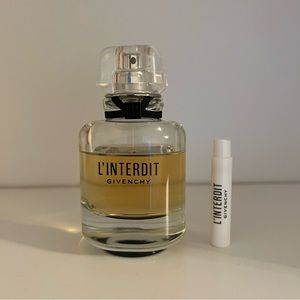 Givenchy L’interdit Eau de Parfum 80mL + travel sample spray